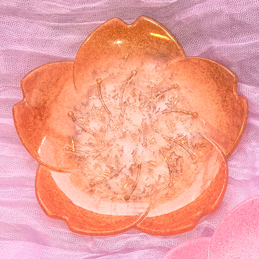 Bronze Flower Tray