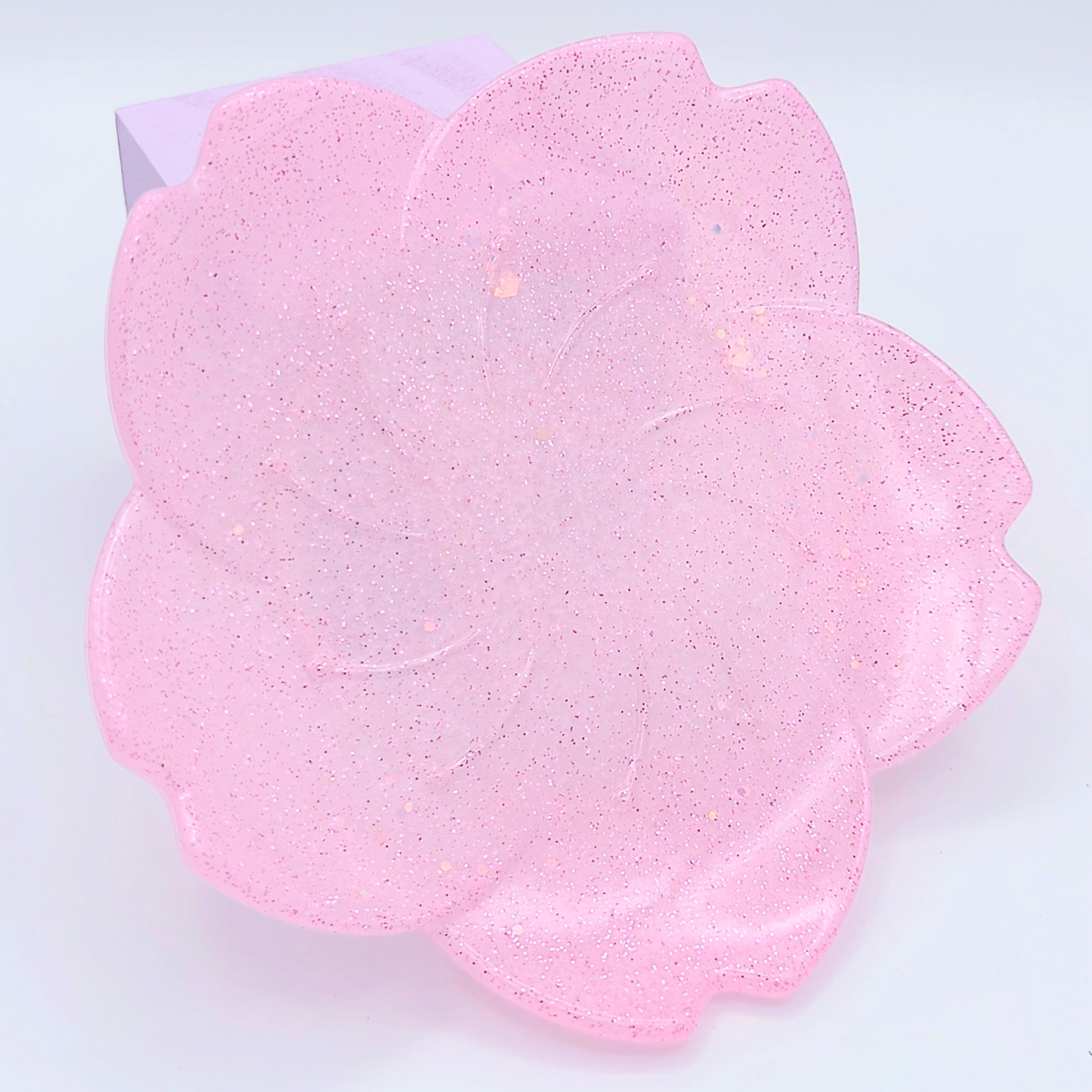 Pink Flower Tray