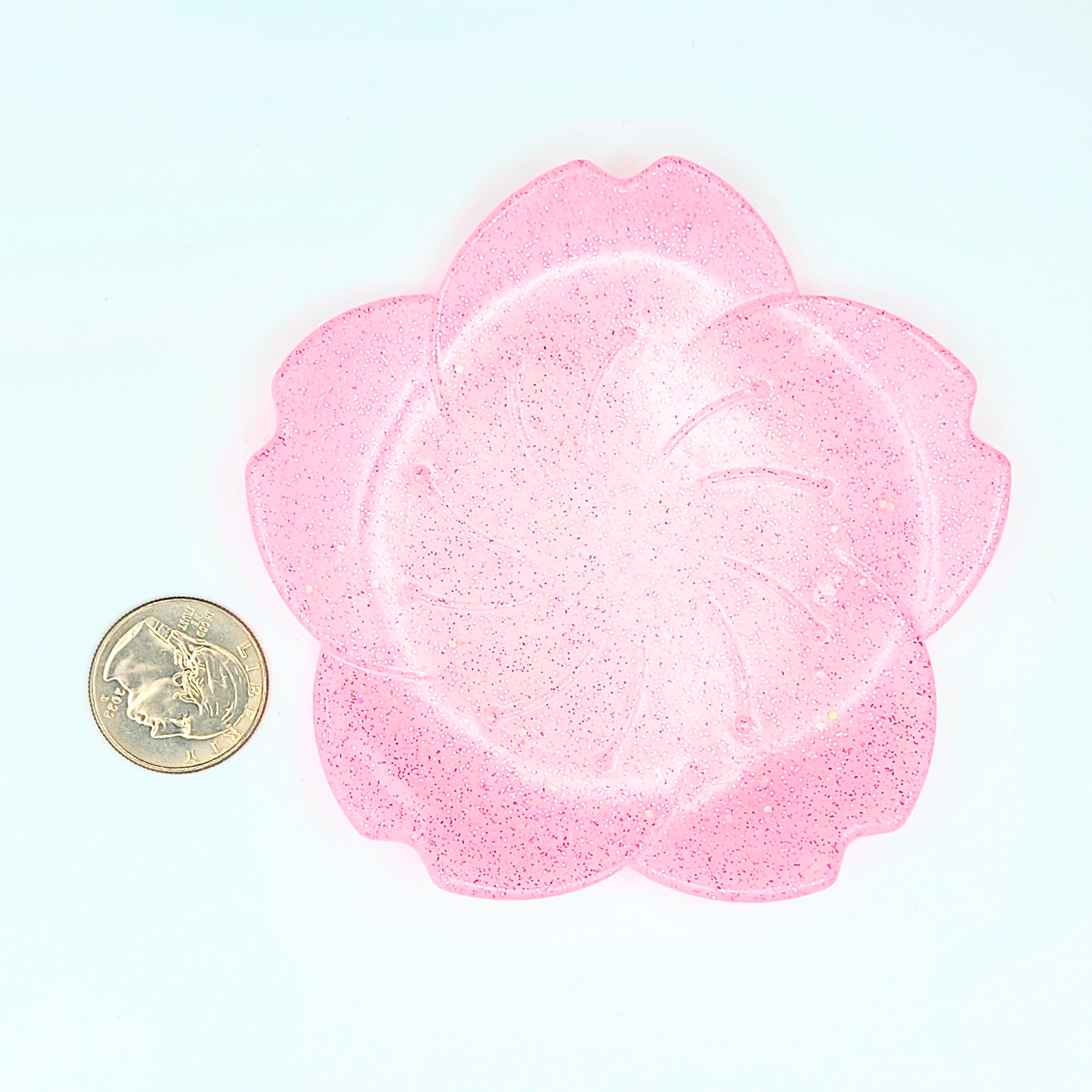 Pink Flower Tray