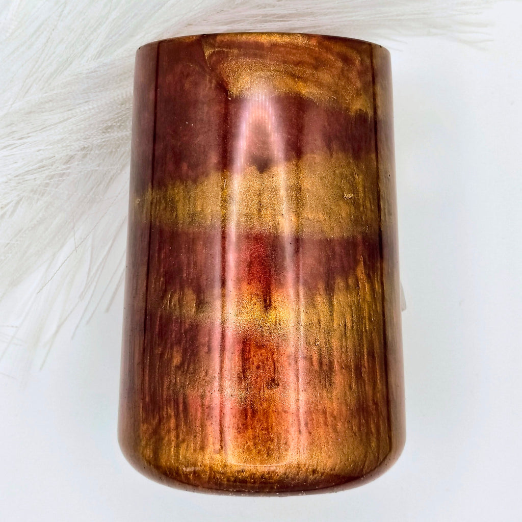 Crimson & Gold Pen Holder