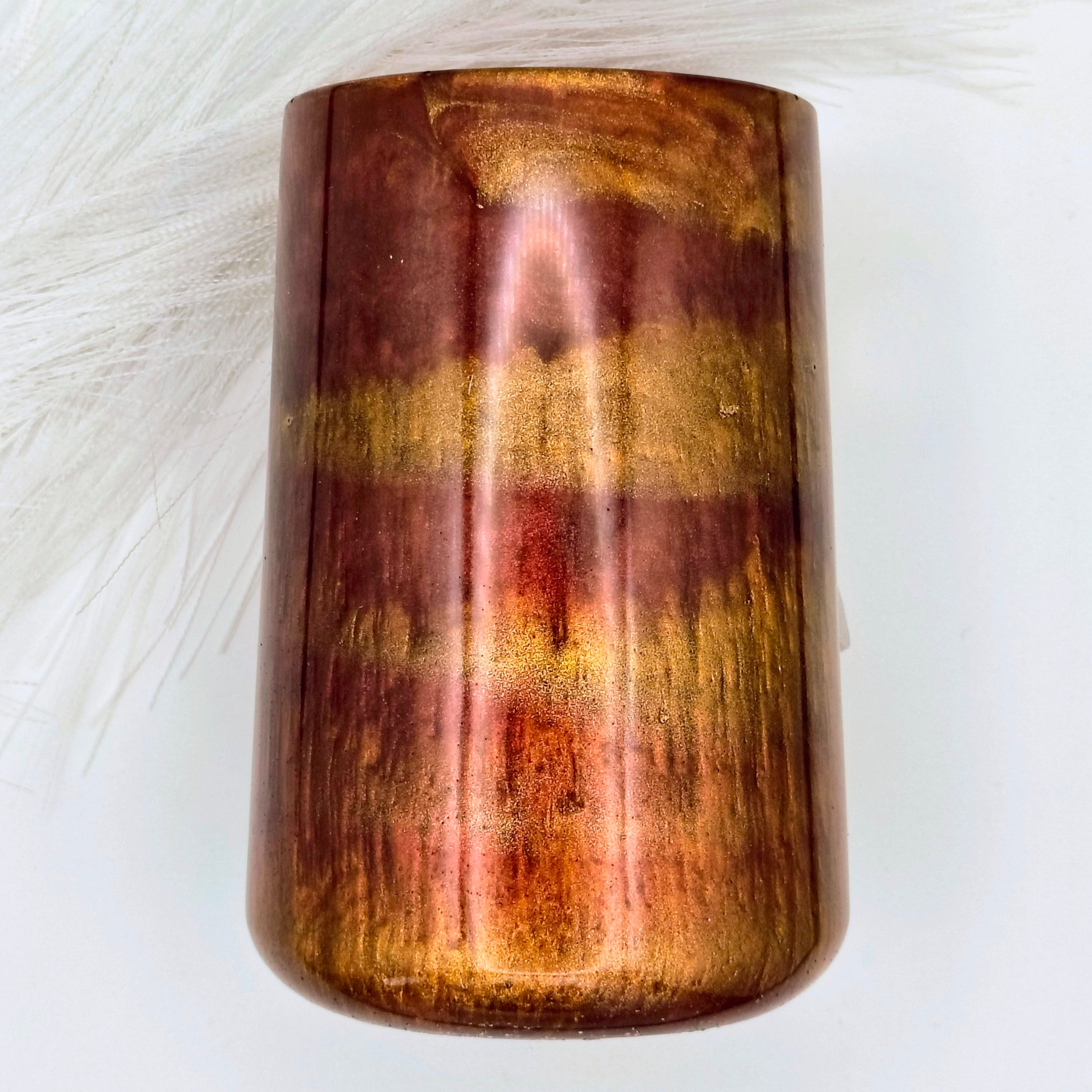 Crimson & Gold Pen Holder
