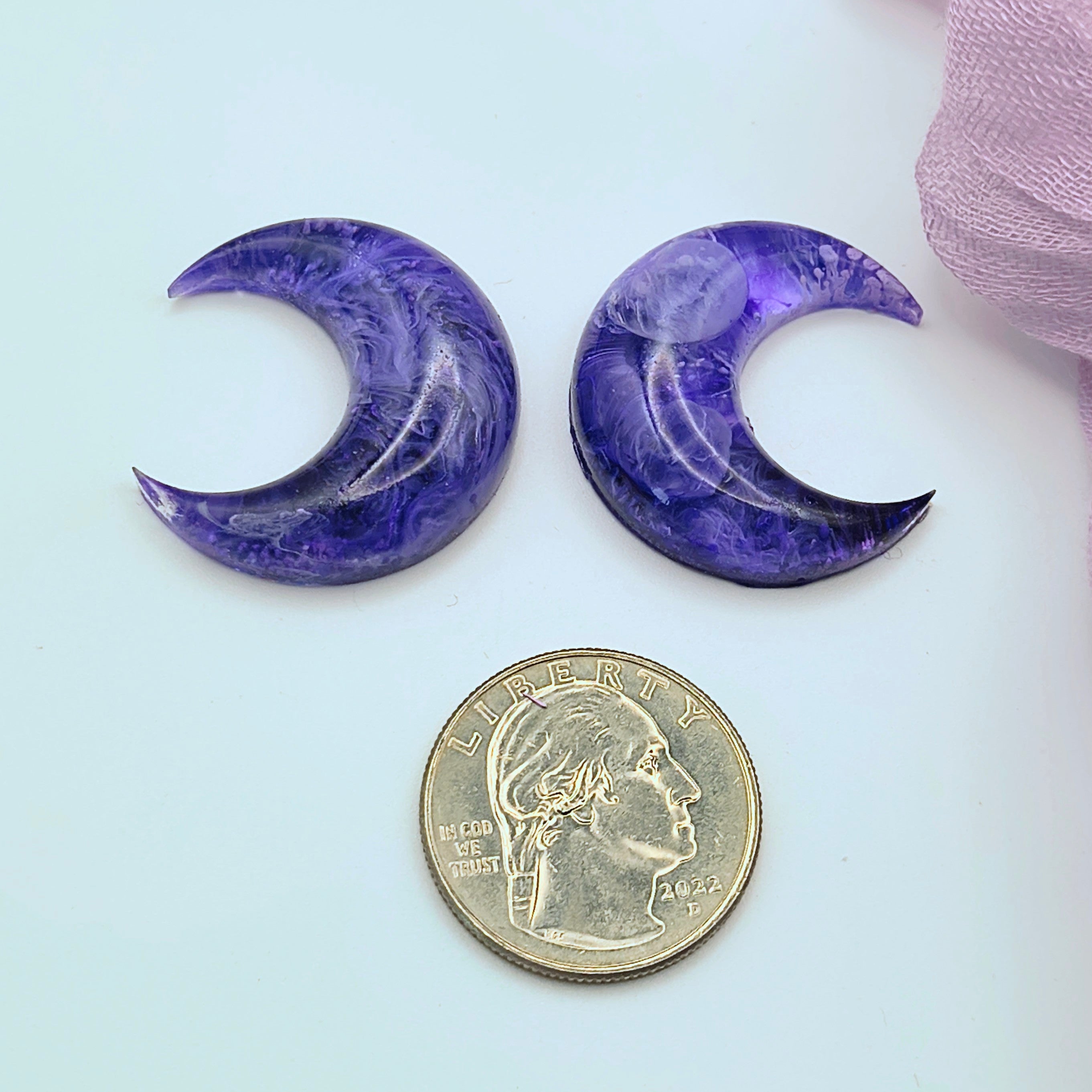 2pc Set of Moon Coverminders