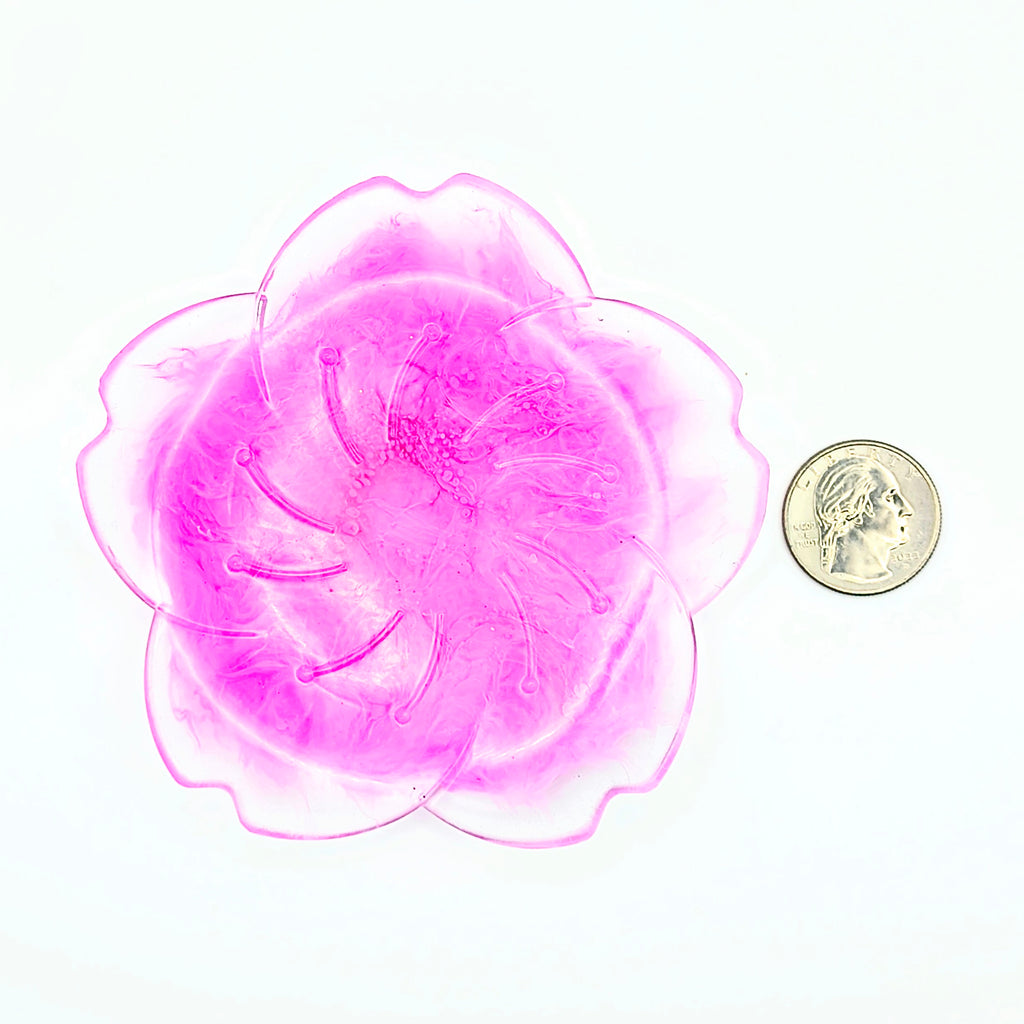 Pink Flower Tray