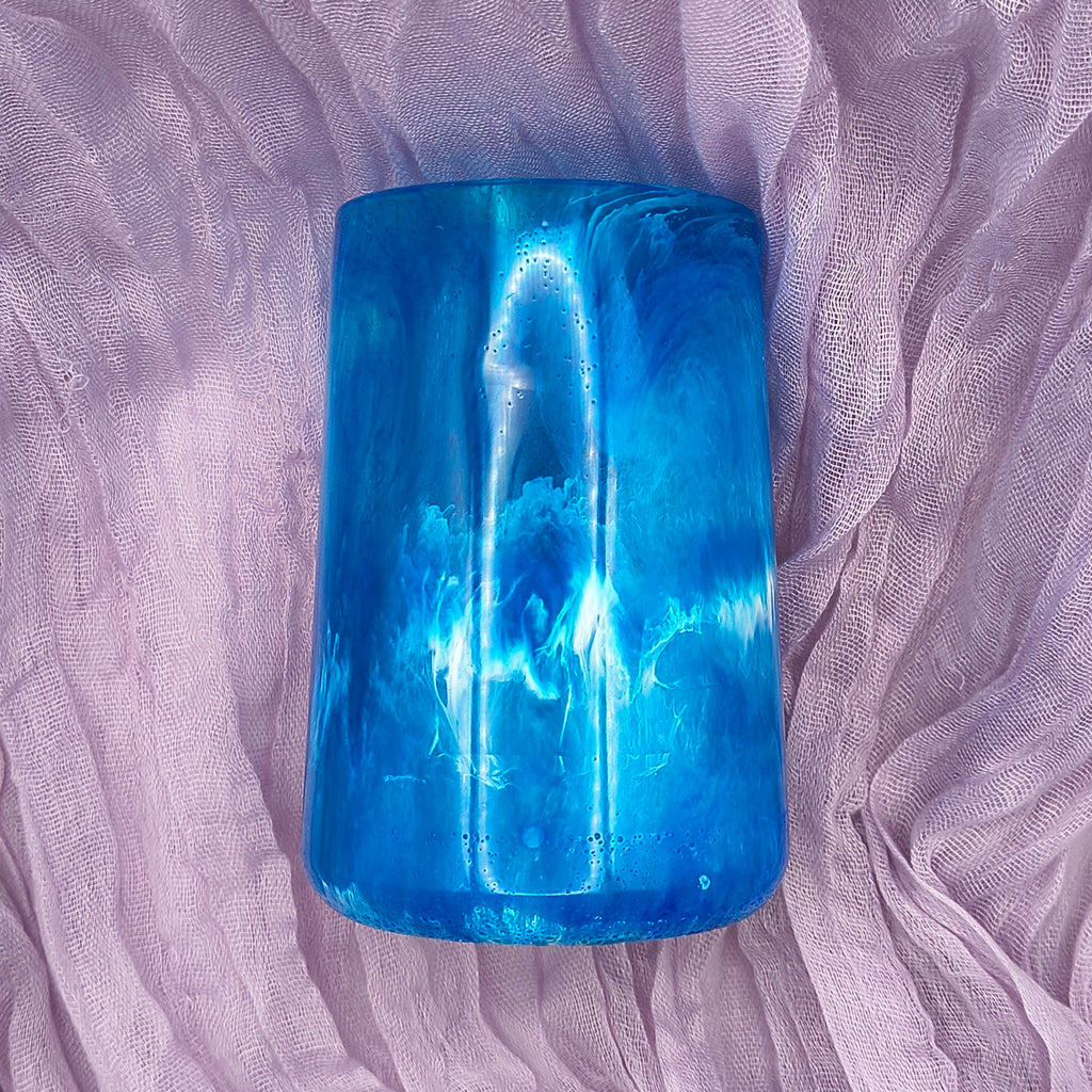 Blue Pen Holder