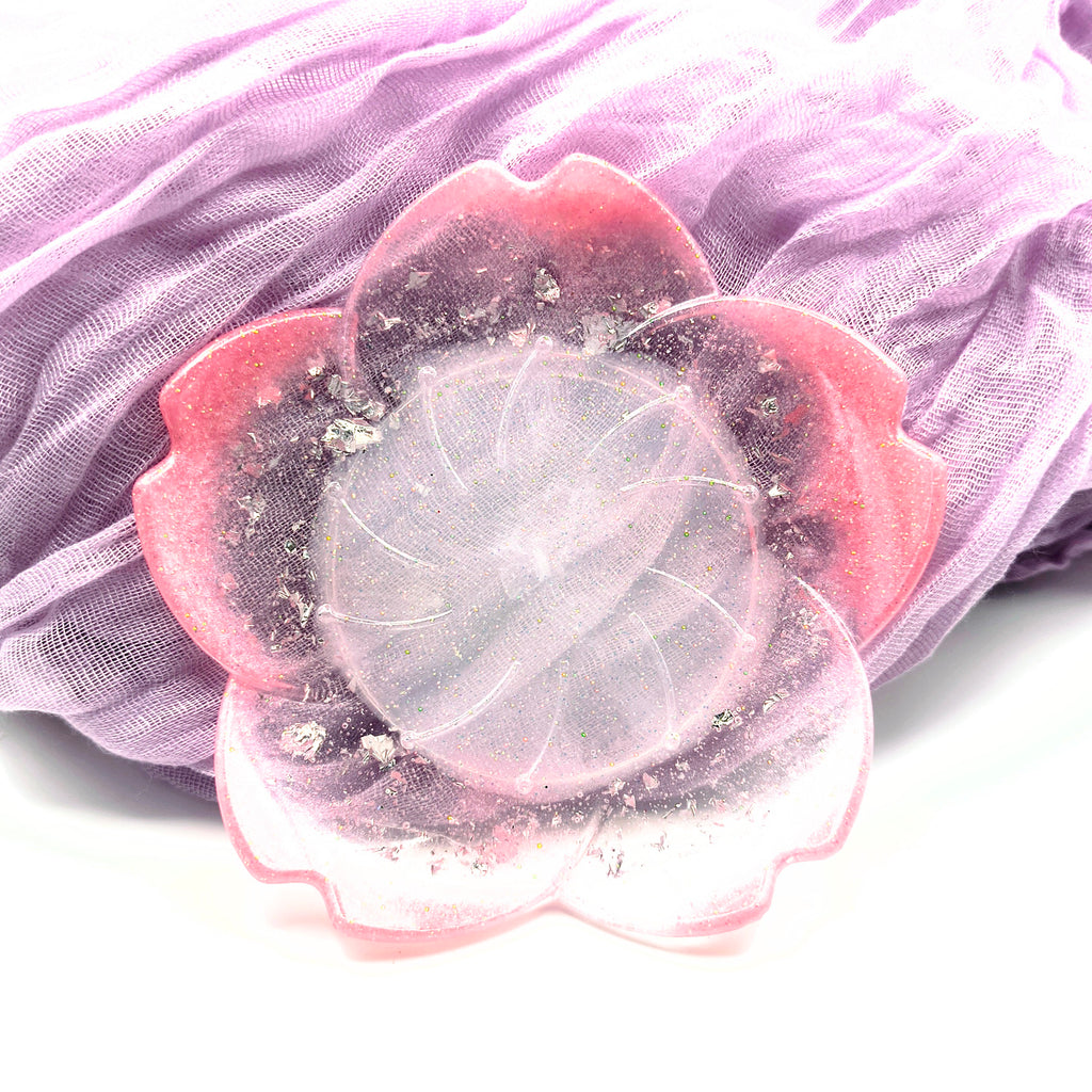 Pink Frost Flower Tray