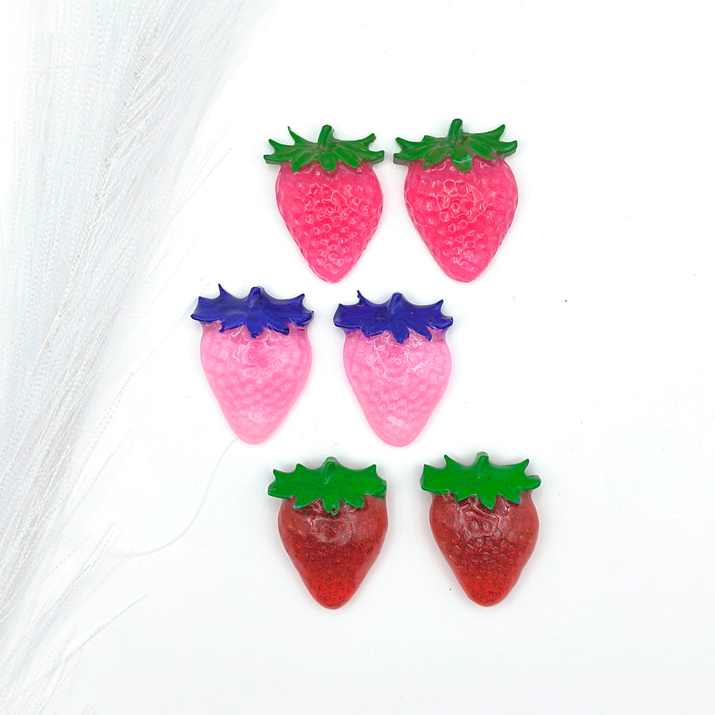 2pc Strawberry Magnets