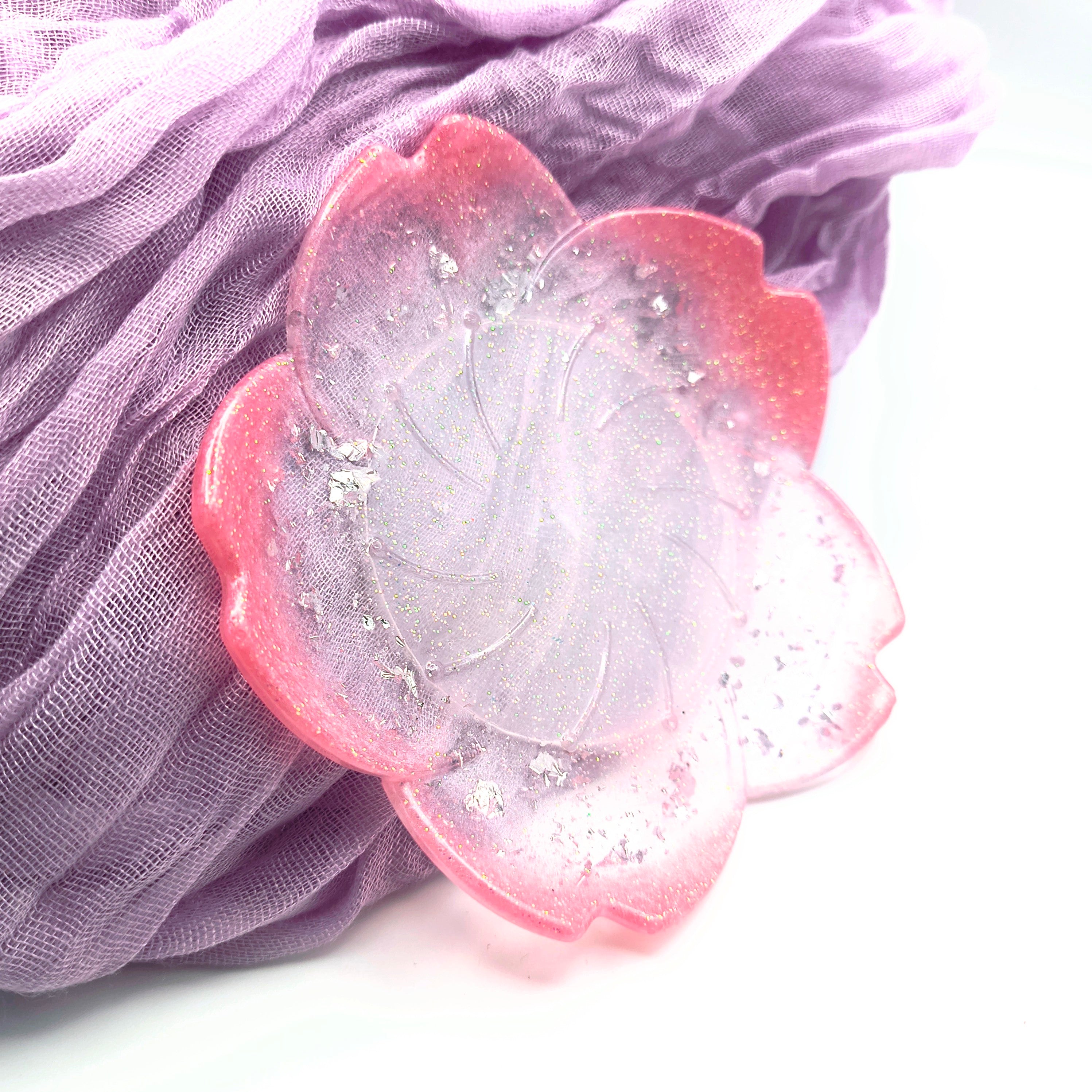 Pink Frost Flower Tray