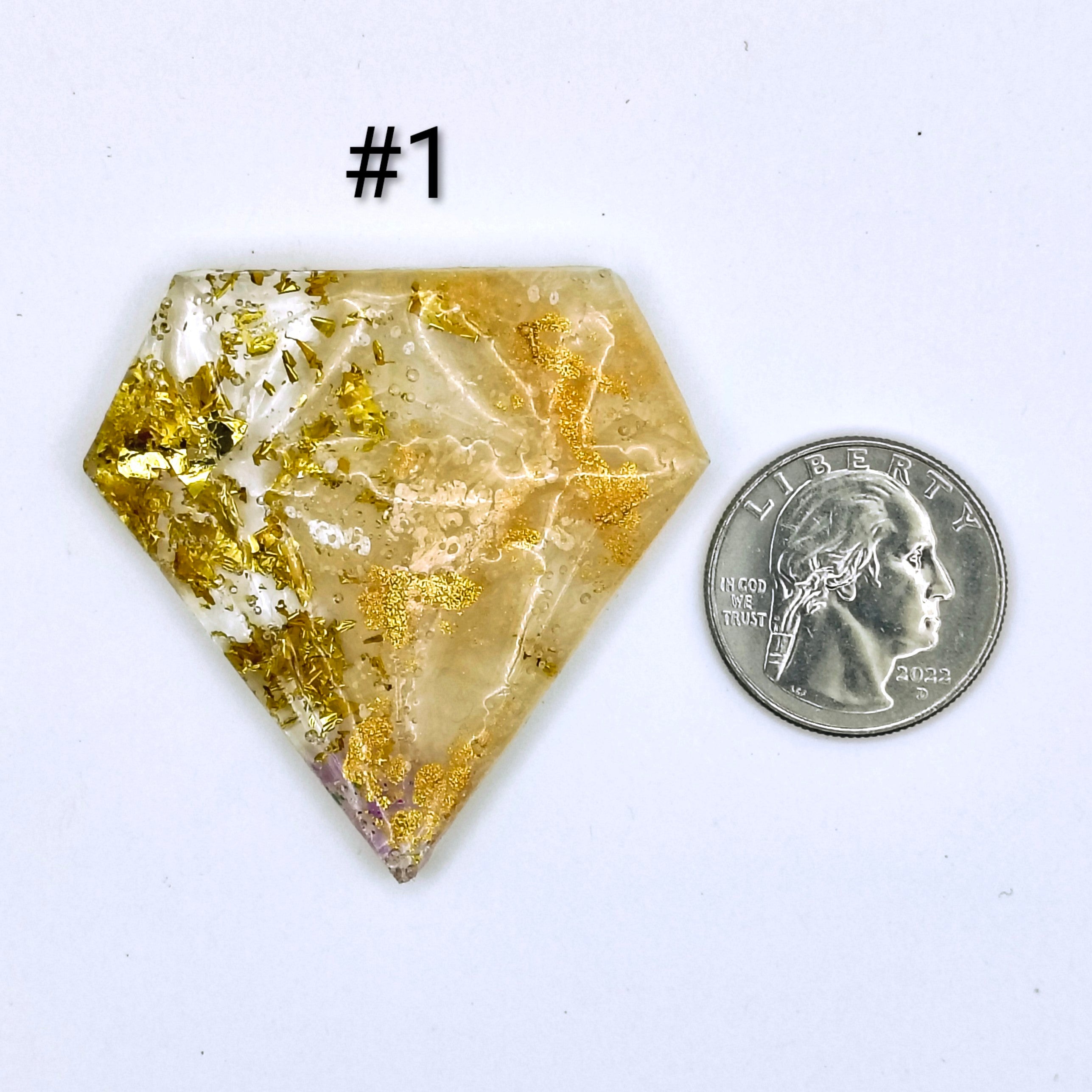 1pc Gold Diamond Coverminder