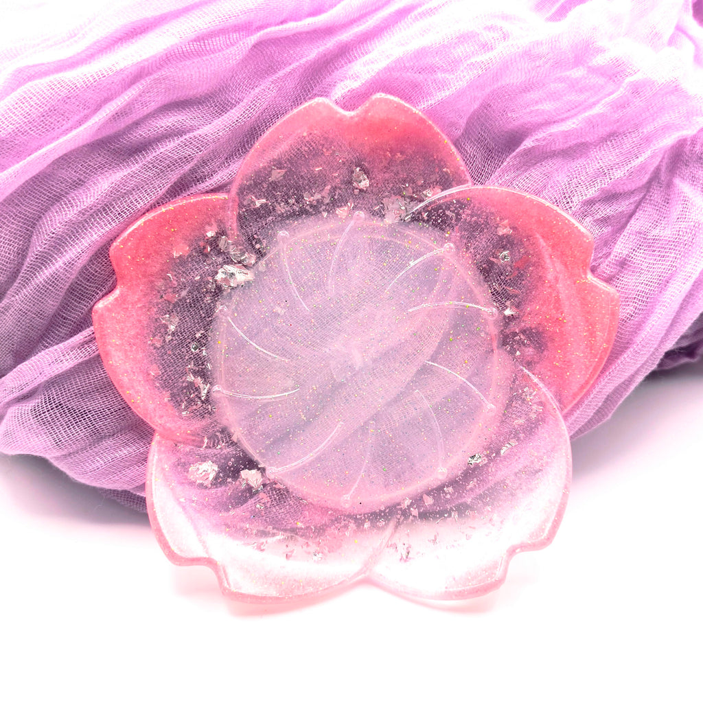 Pink Frost Flower Tray