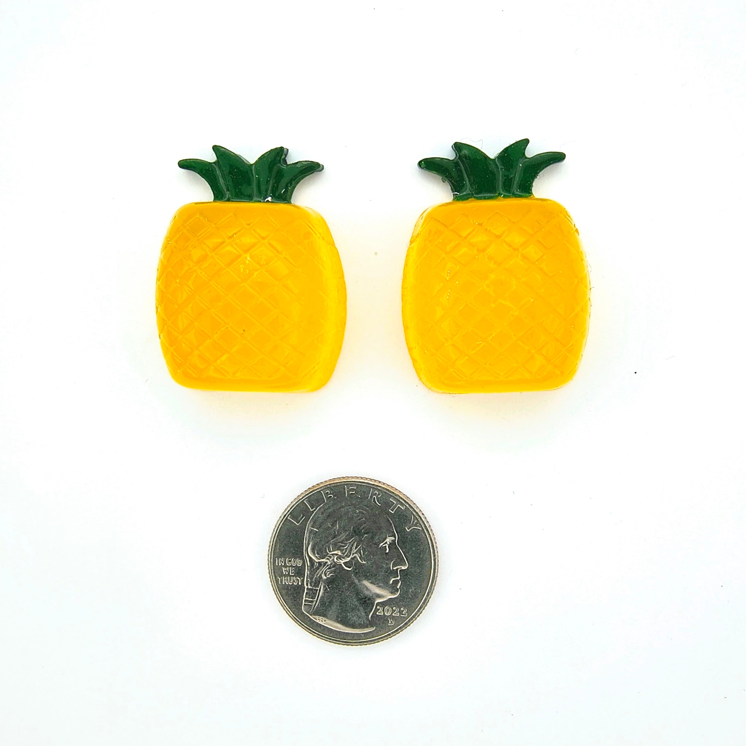 2pc Pineapple Magnets