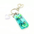 Green "Drill & Chill" Keychain