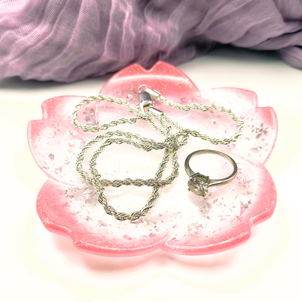 Pink Frost Flower Tray
