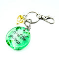 Green "Trust the Process" Keychain