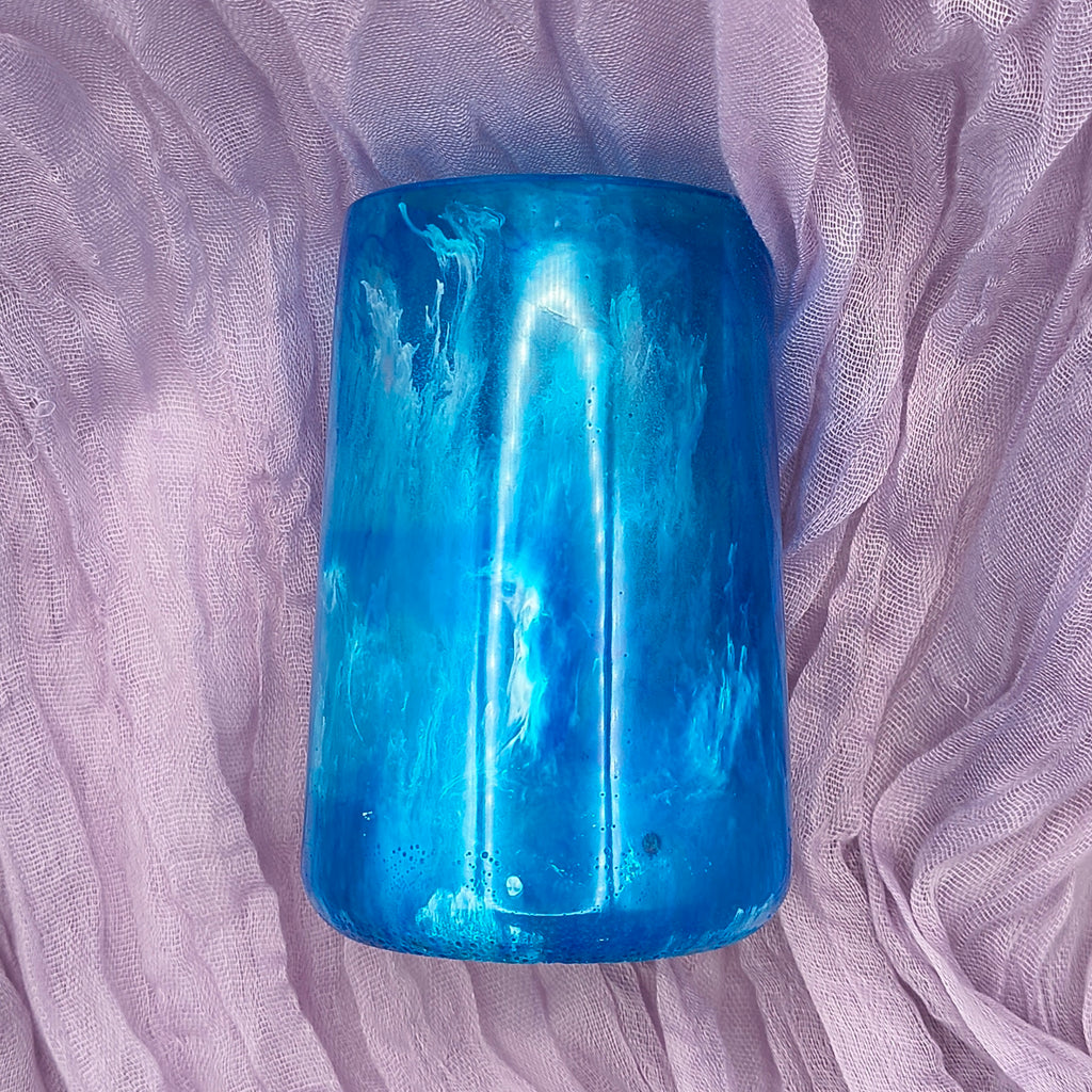 Blue Pen Holder