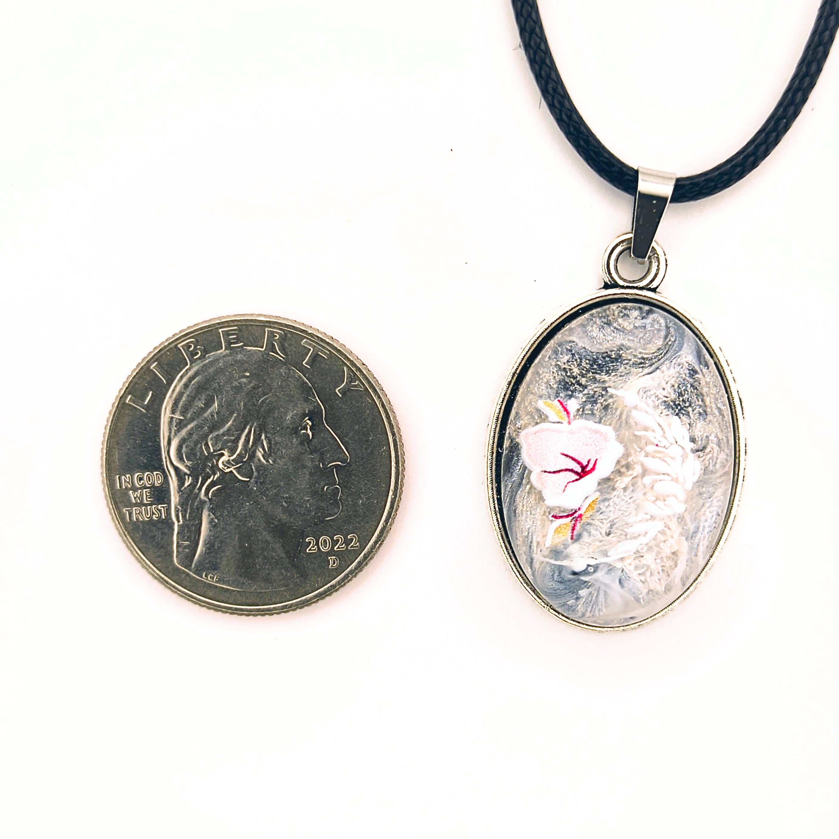 Winter Flower Pendant
